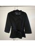 Sandro Black Trenchcoat Size L - photo 9