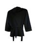 Sandro Black Trenchcoat Size L - photo 2