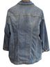 Chico's Solid Blue Denim Jacket Size 2X - photo 2