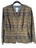 Koret 100% Polyester Floral Brown Green Gray Jacket Size 16 - photo 1