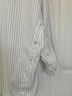 Helmut Lang Stripes White Blue Button-Down Shirt Size S - photo 5