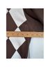 Ben Sherman 100% Cotton Argyle Brown Ivory Pullover Sweater Size L - photo 5