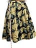 Spring Tropical Yellow Black Casual Skirt Size XS - photo 13