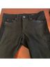 Rag & Bone 98% Cotton 2% Polyurethane 100% Lambskin Black Gray Jeans Size 29 waist - photo 12