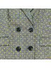 Boden Polka Dots Gray Yellow Jacket Size 6 - photo 5