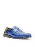 Loewe 100% Leather Blue Loewe Leather Step Back Loafers Size EU 36 - photo 2