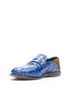Loewe 100% Leather Blue Loewe Leather Step Back Loafers Size EU 36 - photo 4