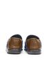Loewe 100% Leather Blue Loewe Leather Step Back Loafers Size EU 36 - photo 5