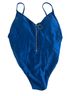 No Boundaries Blue One Piece Swimsuit Size XL - photo 1