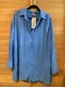 Illa Illa 100% Rayon Blue Romper Size M - photo 3