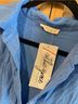 Illa Illa 100% Rayon Blue Romper Size M - photo 4