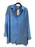 Illa Illa 100% Rayon Blue Romper Size M - photo 1