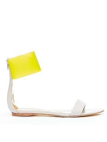 Jil Sander Jil Sander Leather Flat Sandals (view 1)