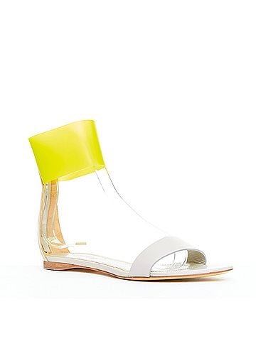 Jil Sander Jil Sander Leather Flat Sandals (view 2)