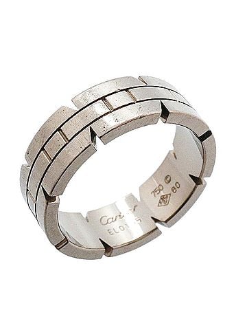 Cartier Cartier Tank Française Ring, 18K White Gold, Men's (view 1)