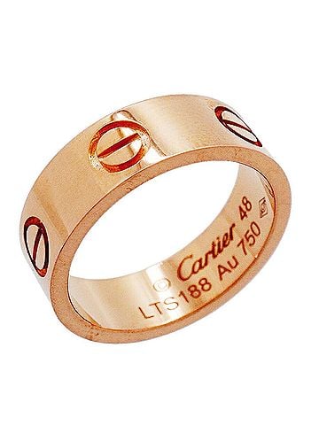 Cartier Cartier Love Ring, 18K Pink Gold, Women's (view 1)