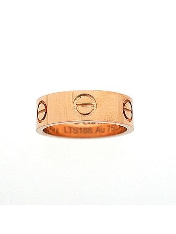 Cartier Cartier Love Ring, 18K Pink Gold, Women's (view 2)