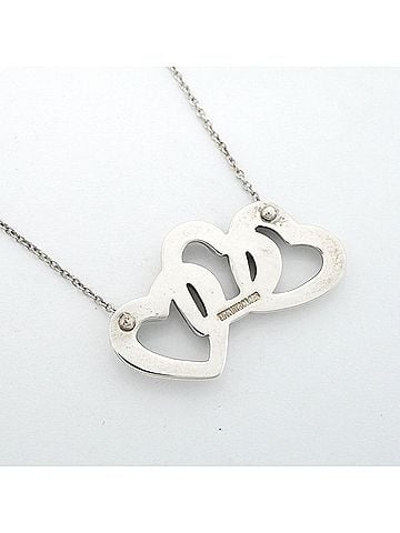 Tiffany & Co. Tiffany &amp; Co. Triple Heart Necklace, Sterling Silver 925, Women's (view 2)