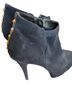 Penny Loves Kenny Black Gold Ankle Boots Size 10 - photo 1