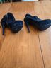 Penny Loves Kenny Black Gold Ankle Boots Size 10 - photo 5