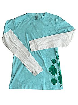 Green Long Sleeve Blouse (view 2)