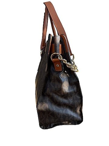 Michael Kors Hamilton Leather Satchel (view 2)