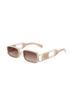 Carolina Lemke Tan Yellow Brown Sunglasses One size - photo 1