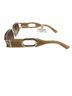 Carolina Lemke Tan Yellow Brown Sunglasses One size - photo 5