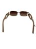 Carolina Lemke Tan Yellow Brown Sunglasses One size - photo 8