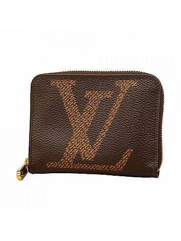 Louis Vuitton Louis Vuitton Monogram Giant Zippy Coin Purse M69354 Brown Women's Wallet/Coin Case P3141480 (view 1)