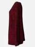 Express Marled Red Black Pullover Sweater Size L - photo 4