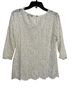 The Limited White Long Sleeve Blouse Size S - photo 2