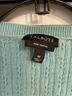 Talbots 100% Pima Cotton Blue Cardigan Size M - photo 3