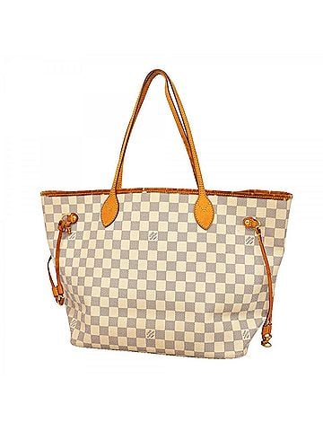Louis Vuitton Louis Vuitton Damier Azur Neverfull MM Tote Bag N51107 White Women's P3189368 (view 1)