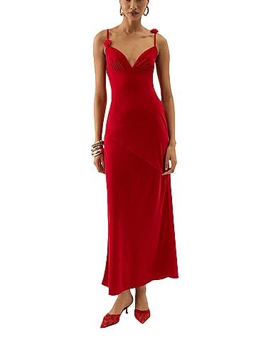 For Love & Lemons Huda Bias Cut Cocktail Dress (view 1)