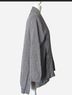 Purejill Solid Stripes Gray Cardigan Size L - photo 5