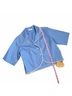 Sandro Blue Short Sleeve Button-Down Shirt Size XS - photo 9