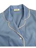 Sandro Blue Short Sleeve Button-Down Shirt Size XS - photo 3