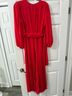 Bardot 100% Polyester 100% Polyester Red Cocktail Dress Size 8 - photo 7