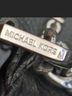 Michael Kors 100% Leather Solid Black Silver Tote One size - photo 4