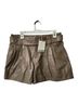 Ganni Leather Shorts Size 6 - photo 1