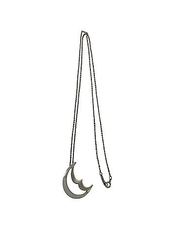 Tiffany & Co. TIFFANY&amp;Co. Tiffany Vintage Crescent Moon Necklace, Sterling Silver 925 Pendant, Accessory, 21620 (view 1)