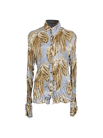Acne Acne Studios Printed Button-up Shirt In Multicolor Viscose (view 1)