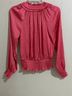 Catherine Malandrino 100% Polyester Solid Pink Blouse Size S - photo 4