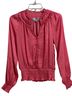 Catherine Malandrino 100% Polyester Solid Pink Blouse Size S - photo 1