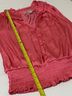 Catherine Malandrino 100% Polyester Solid Pink Blouse Size S - photo 11