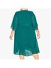 City Chic 100% Polyester 95% Polyester 5% Elastane 92% Nylon 8% Elastane Green Cocktail Dress Size 20 - photo 9