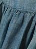 RE/DONE Blue Casual Dress Size S - photo 7