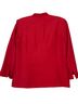 Coldwater Creek 100% Silk 100% Polyester Red Jacket Size 12 - photo 2