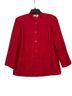 Coldwater Creek 100% Silk 100% Polyester Red Jacket Size 12 - photo 1